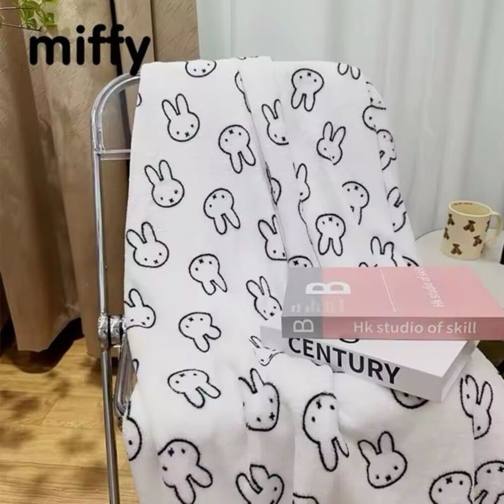 Sanrio Miffs Blanket Y2K Soft Throw Blanket for Sofa, Bedding, Travel